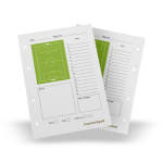 100x Match Day Record Sheets